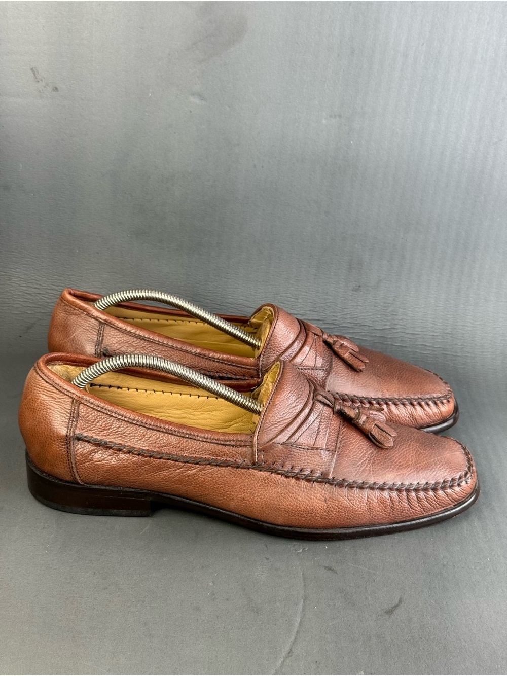 Florsheim Fitzgerald  brown leather slip on leather shoes men’s size 11